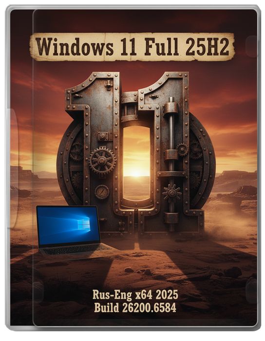 Windows 11 Pro 25H2 Full x64 En Ru (Build 26200.6584)
